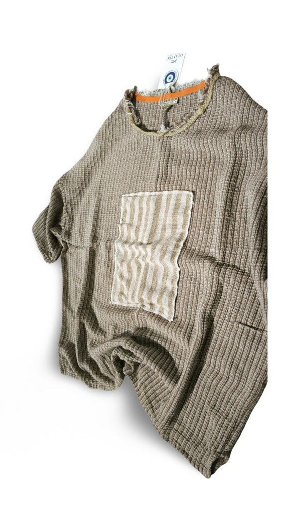 Nomad Threads – Textured Cotton Pocket Tee