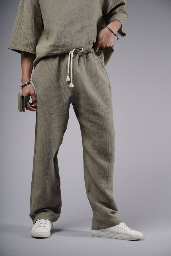 Eron – Oversized Muslin Two-Piece Set