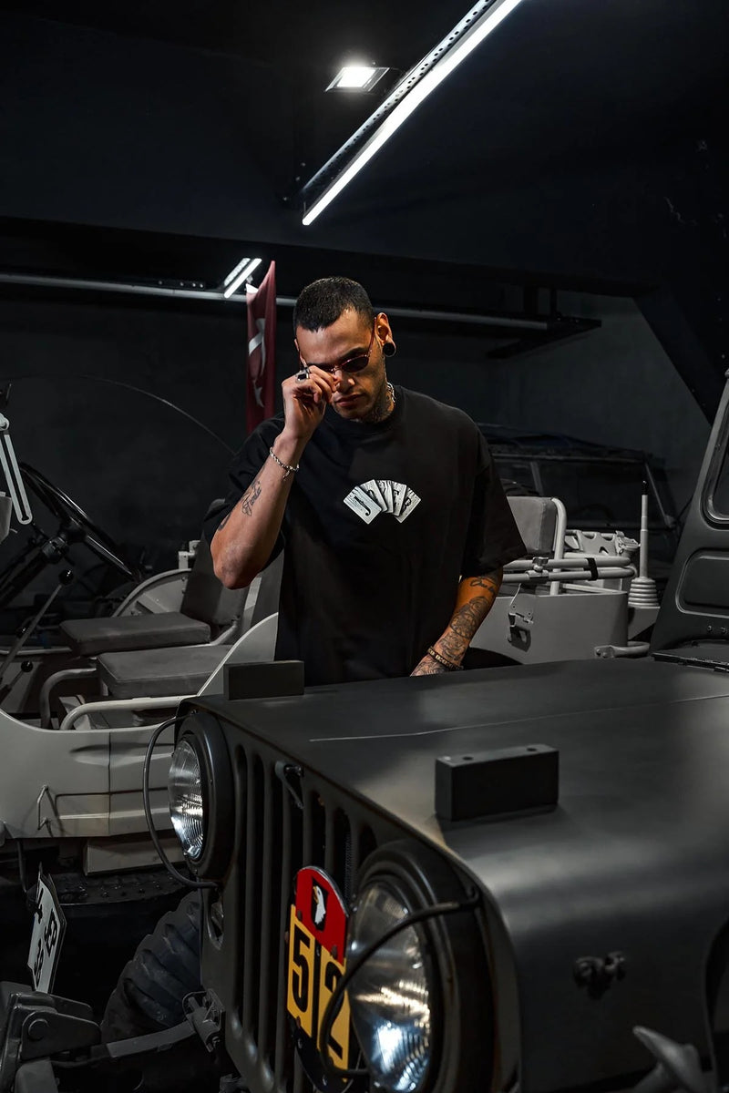 JOKER Graphic Oversize T-Shirt – "All I Have Are Negative Thoughts"