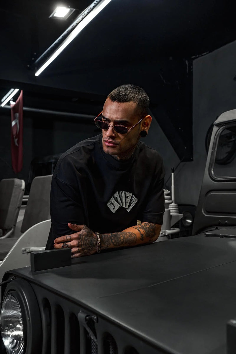 JOKER Graphic Oversize T-Shirt – "All I Have Are Negative Thoughts"