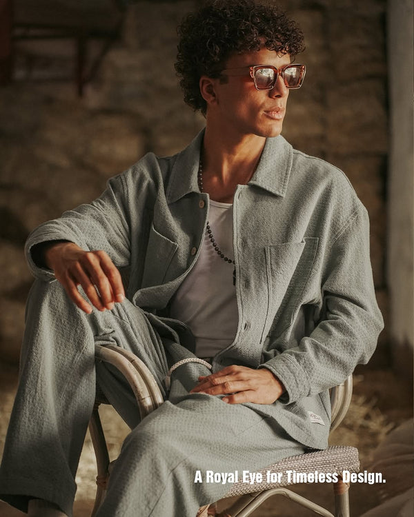 Nairn - Textured Cotton-Linen Two-Piece Set (BUY2GET $40OFF)
