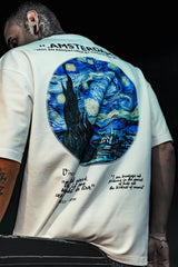 Amsterdam Van Gogh Print Oversized T-Shirt