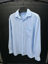 Mikonos – Pocket Detail Lightweight Muslin Shirt
